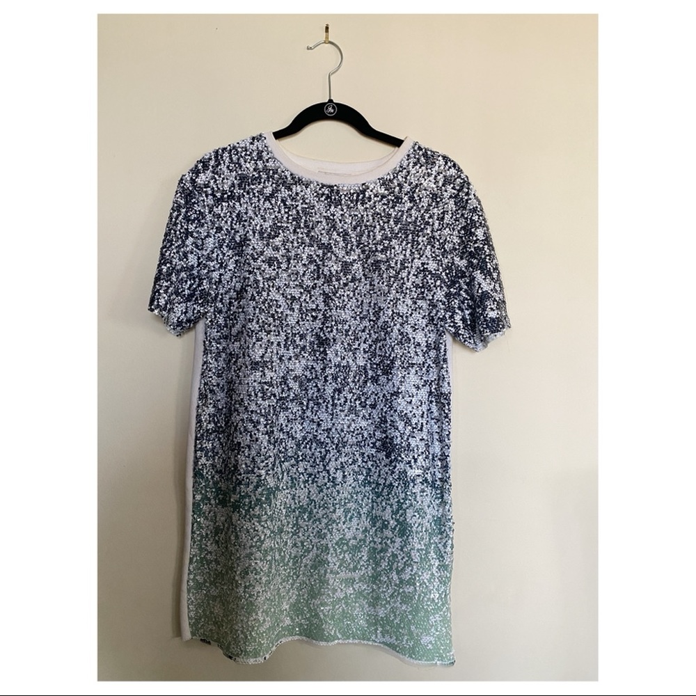 Zara Trafaluc Ombre Shirt Dress | Size: M
